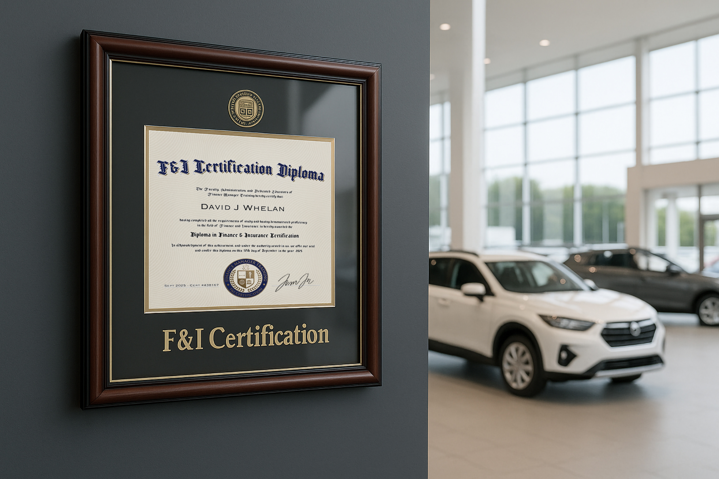 F&I Training Dealerships